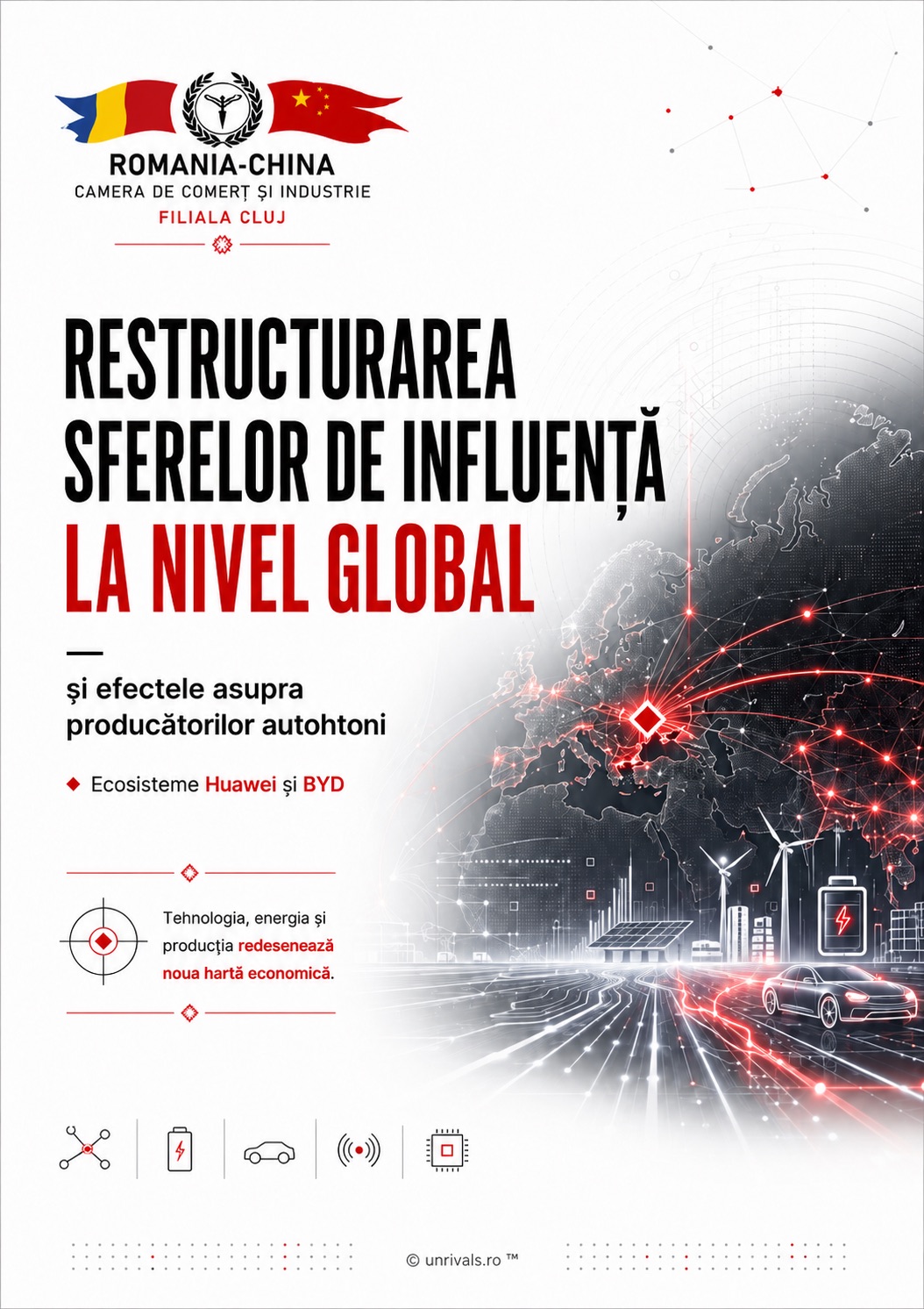Coperta broșurii conferinței Restructurarea sferelor de influență la nivel global și efectele asupra producătorilor autohtoni