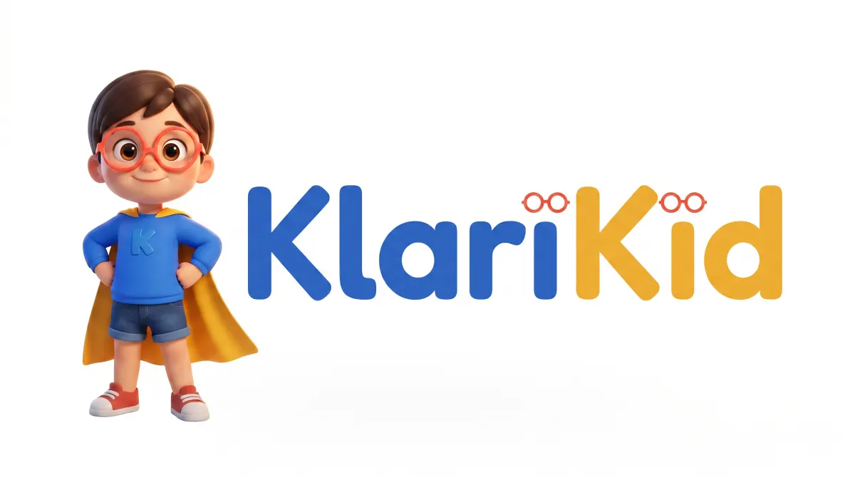 Identitatea KlariKid: mascota și logotipul KlariKid, Vedem clar. Creștem sănătos.